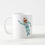 Mug Astronaute de singe de chaussette (Gauche)