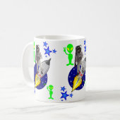 Mug Astronaute de vaisseau spatial (Devant gauche)
