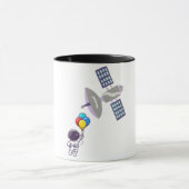 Mug astronaute drôle (Centre)