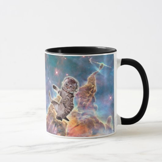 Mug astronaute du chat gras (Droite)