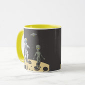 Mug Astronaute et extraterrestre (Devant gauche)