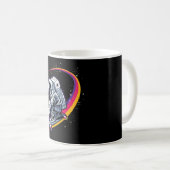 Mug Astronaute et Skateboard (Devant droit)