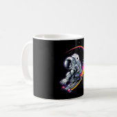 Mug Astronaute et Skateboard (Devant gauche)