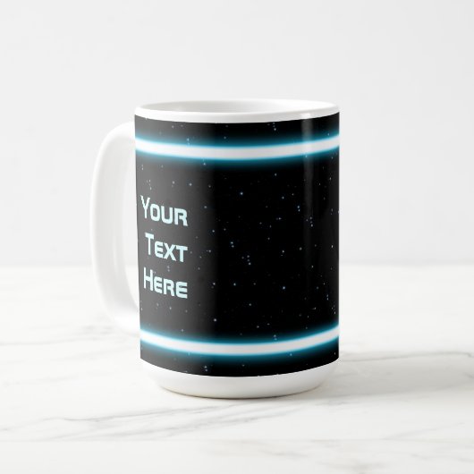 Mug Astronaute fracturé (Devant gauche)