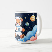 Mug Astronaute ourson flottant (Devant droit)