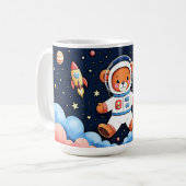 Mug Astronaute ourson flottant (Devant gauche)