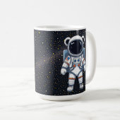 Mug Astronaute Ourson sous les étoiles (Devant droit)