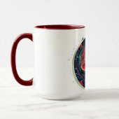 Mug Astronaute Pastèque Espace (Gauche)