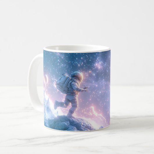 Mug Astronaute sauteur (Devant gauche)