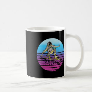 Mug Astronaute skateboard Trick Motion Futuriste