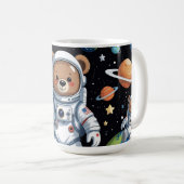 Mug Astronaute Teddy Coupe l'Espace (Devant droit)
