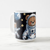 Mug Astronaute Teddy Coupe l'Espace (Devant gauche)