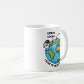 Mug Astronautes en flottant (Devant droit)