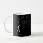 Mug Astronome du télescope spatial Galaxy Stars As (Gauche)