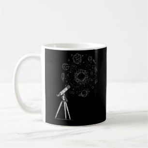 Mug Astronome du télescope spatial Galaxy Stars As