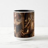 Mug Astronome en or victorien Steampunk (Centre)