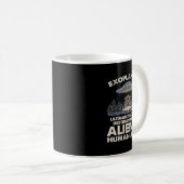 Mug Astronomie Lover Vacance ultime Destination Exop (Devant droit)
