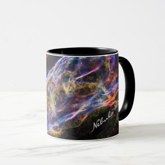 Mug Astronomie & Nebula Voile, Hubble / Galaxie (Devant droit)