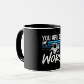 Mug Astronomie Vous N'Êtes Plus Dans Ce Monde D'Étoile (Devant gauche)