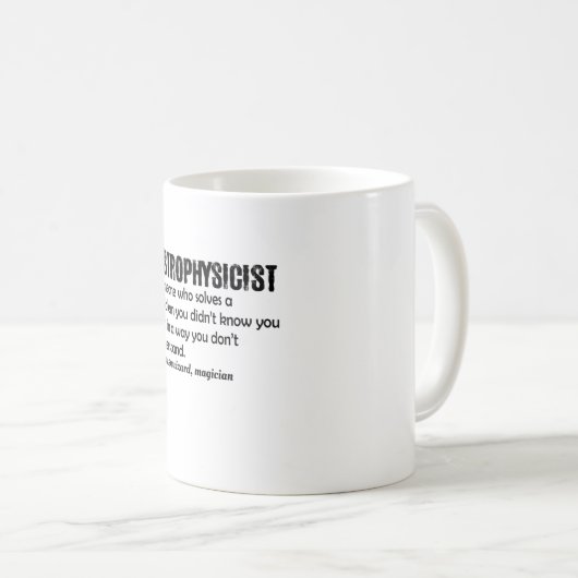 Mug Astrophysicien (Devant droit)