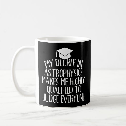 Mug Astrophysique Grand Diplôme (Gauche)