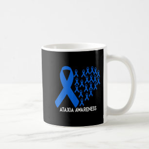 Mug Ataxia Sensibilisation ruban bleu Cadeau T-shirt31