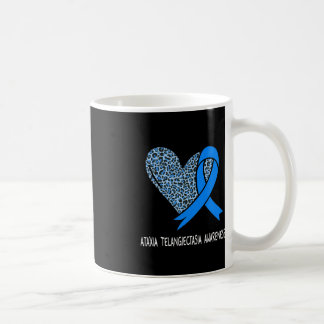 Mug Ataxia Telangiectasia Sensibilisation Bleu Ruban