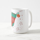 Mug Atelier de Craft Dodo Chaussette de Noël Mignonne (Devant droit)