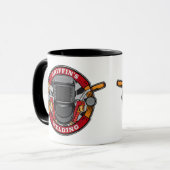 Mug Atelier de soudure personnalisé NAME Fabricant de (Devant gauche)