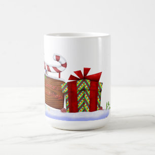 Mug Atelier Whimsey de Noël NOM PERSONNALISÉ