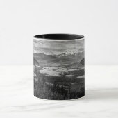 Mug Athabasca Lookout, Monochrome Scenery Photography (Centre)