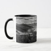 Mug Athabasca Lookout, Monochrome Scenery Photography (Gauche)