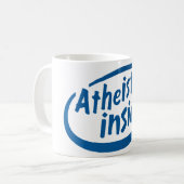 Mug Athée à l'intérieur (Devant gauche)
