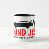 Mug Athée drôle j'ai trouvé Jésus (Centre)