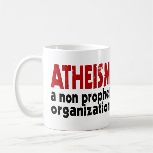 Mug athéisme (Gauche)