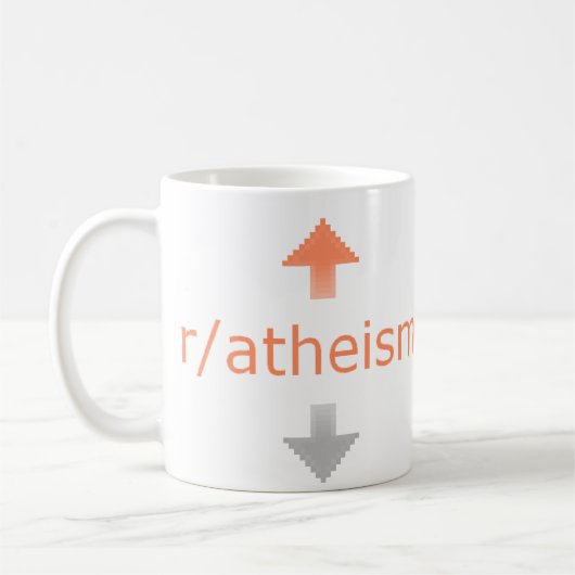 Mug Athéisme Upvote (Gauche)