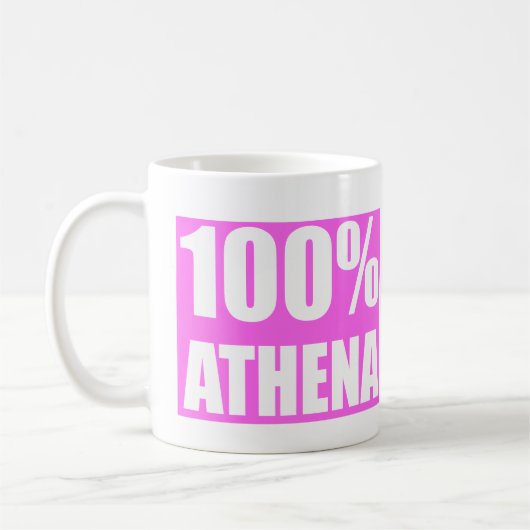Mug Athena nom 100% (Gauche)