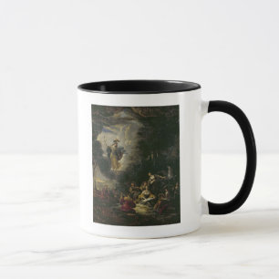 Mug Athéna visitant les Muses