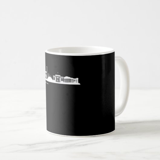 Mug Athènes Skyline Grèce Grecs (Devant droit)