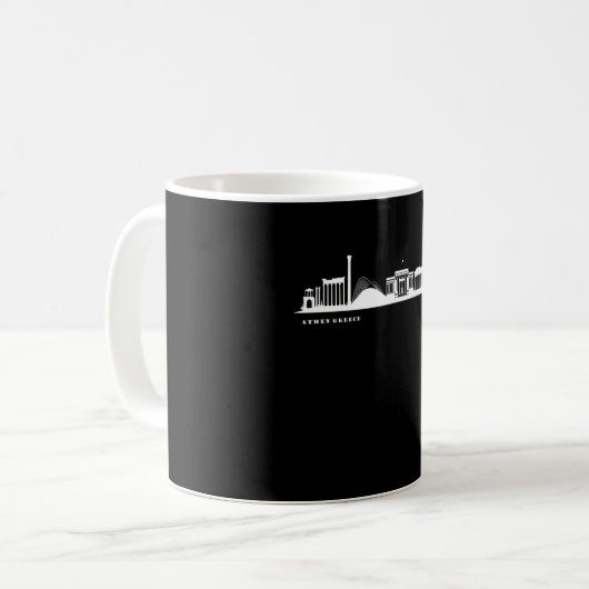 Mug Athènes Skyline Grèce Grecs (Devant gauche)