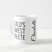 Mug Athlète le plus heureux du monde (Devant gauche)