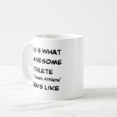 Mug athlète non athlète féminine (Devant gauche)