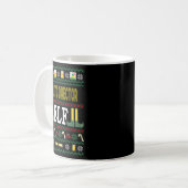 Mug Athletic Director Elf Funny Christmas Gift  (Devant gauche)