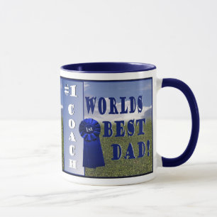 Mug Athlétisme - le meilleurs papa des mondes et tass