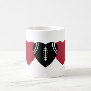 Mug Atlanta Falcons Football Coeur Design