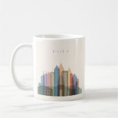 Mug Atlanta, Géorgie| Ville Skyline (Gauche)