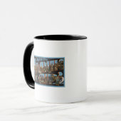 Mug Atlantic City, New Jersey - Grandes Lettres Scènes (Devant gauche)
