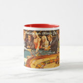 Mug Atlantic City NJ, Jeux, Roulette, Rétro (Centre)