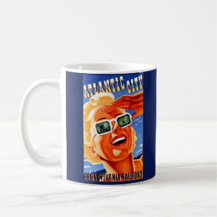 Mug Atlantic City via Pennsylvania Railroad