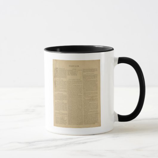 Mug Atlas de préface de l'état du Maine (Droite)